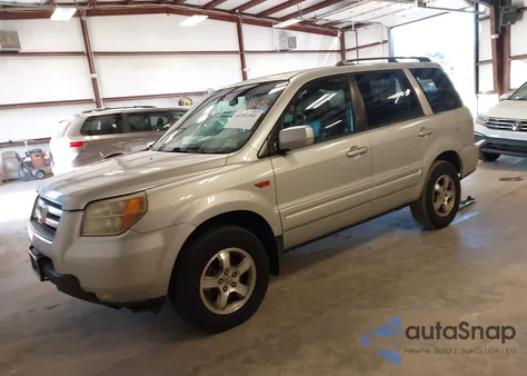 2006 Honda Pilot Ex-L from USA, damaged, VIN 2HKYF18766H518750